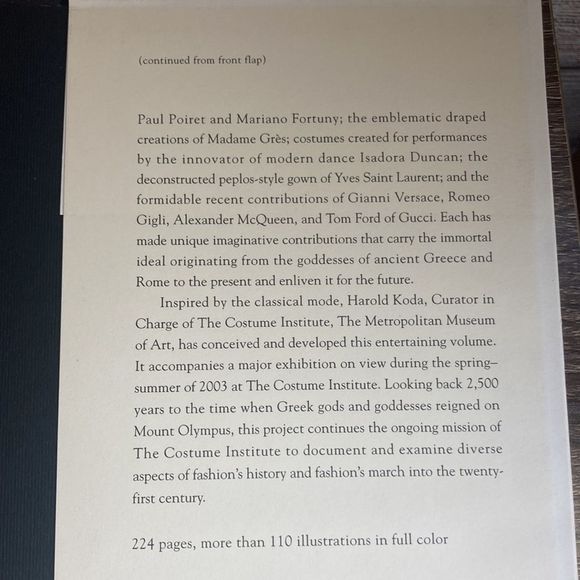 Goddess: The Classical Mode by Harold Koda - Picture 10 of 11